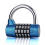 (Red, One size) 5 Dial Digit Number Combination Travel Password Lock Combination Padlock Zinc Alloy Heavy Coded Lock Security Safely Code New 2