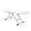 (White) Portable Folded Massage Table Beauty Salon Chair 7