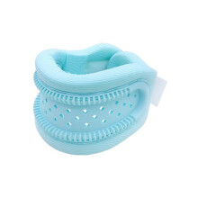 (Blue) Cervical Collar for Neck Pain and Pressure Relief, Neck Support Brace, Soft Foam Cervical Collar for Sleeping, Breathable Adjustable Neck Brace