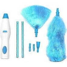 (1pc) 360 Electric Duster, Rechargeable Rotary Electric Brush, Duster with Extension Cords for Home, Office, Car