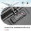 (Grey, 20) 6 Piece ABS Suitcase Set With Travel Bag Suitcase 9