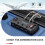 (Navy, 20) 6 Piece ABS Suitcase Set With Travel Bag Suitcase 9