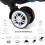 (Navy, 20) 6 Piece ABS Suitcase Set With Travel Bag Suitcase 10