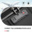 (Black, 20) 6 Piece ABS Suitcase Set With Travel Bag Suitcase 9