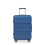 (Navy, 20) 6 Piece ABS Suitcase Set With Travel Bag Suitcase 12