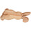 Rabbit Shape Charcuterie Board, Easter Bunny Cutting Board, Wooden Bread Cheese Serving Tray, Easter Snack Appetizer Platter 1