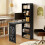Homcom HOMCOM Convertible Desk with Blackboard Multi-function Workstation, Black 9
