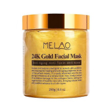 (1Pcs) 24K Gold Facial Mask, Gold Peel Off Mask, Rejuvenating Collagen Face Mask For Flawless Skin, Reduces Fine Lines & Wrinkles, Clears Acne