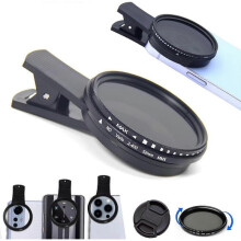 Solar Eclipse Camera Lens Filter, Solar Eclipse Phone Filter, Solar Filter for Smartphone, Universal Solar Eclipse Phone Camera Filter with Clip, Simp