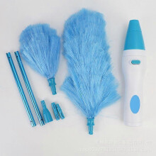 (2pcs) 360 Electric Duster, Rechargeable Rotary Electric Brush, Duster with Extension Cords for Home, Office, Car