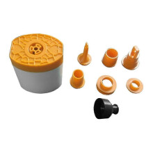 (As show, One size) 2 in 1 Tiny Dry Battery Air Pump Wireless Air Compressor Camping Inflate Deflate Pump for Indoor/Ou