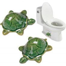 (Turtle) Frog Toilet Bolt Caps,2Pcs Frog Tollet Bolt Covers,Toilet Bolt Covers Decorative,Toilet Bolt Caps Decorative Animals