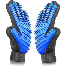 (As show, One size) Dog Brush Gloves, Cat Grooming Massager, Dog Massage Grooming Gloves, Pet Grooming Gloves to Remove Falling Pet Hair