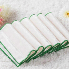 10*pcs Double Color Side Dish Cloth, Non-stick Oil Rag, Bamboo Fiber Scouring Pad Dish Towel