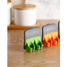 (As show, One size) 2 Pieces Palm Fruit Peeler Finger Potato Peeler Kitchen Vegetable Peeler Hand Fruit Peeler with Comfortable Rubber Finger