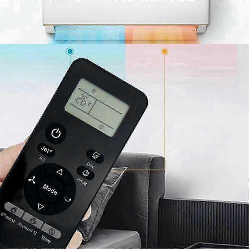 (As show, One size) Replace DG11J2-31 AC Remote Control for DG11J2-31 Air Conditioner Remote Control 2