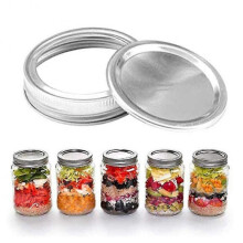 (70MM) Mason Jar Lids,20pcs 70/86mm Regular Mouth Leakproof Canning Lids Split-type Lids Secure Storage Jar Caps For Home