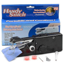 (As show, One size) 1pc Compact Handheld Sewing Machine Easy Quick Stitch Tool for On-the-Go Repairs, Portable for Fabrics and Clothing