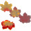 100 Artificial Autumn Maple Leaves Compatible Weddings Crafts 2