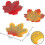 100 Artificial Autumn Maple Leaves Compatible Weddings Crafts 3