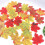100 Artificial Autumn Maple Leaves Compatible Weddings Crafts 4