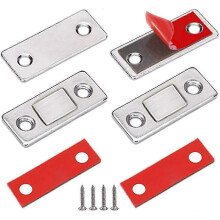 2 Pieces Ultra-thin Magnetic Latch for Sliding Door Drawer Cabinet