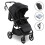 My Babiie My Babiie MB170 Plus Pushchair - Black 2