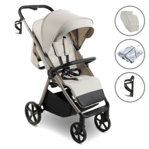 My Babiie My Babiie MB170 Plus Pushchair - Ivory