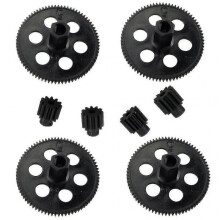 4pc 11t Gear 4pc Larger Gear for Visuo Xs809 Xs809hw Xs809hc Folded Drone