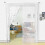 White, 100x200cm Home Decoration Bead Curtain, Polyester 1