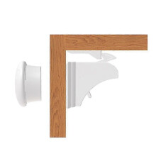 Safe Baby Wardrobe Lock Door (5 Locks+2 Keys), Child Safe Drawer Cabinet Magnetic Lock Safety Cabinet