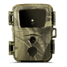 (As show, One size) Mini Trail Camera 16MP 1080P Motion Activated Hunting Camera with 65ft Night Vision Outdoor Wildlife Scouting Camera IP65 Waterproof