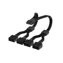 Rtx 4090 4080 4070ti 16pin(12+4) To 4x8pin Pci-e 5.0 Sleeved Extension Cable,12pin To 4x8pin Compat