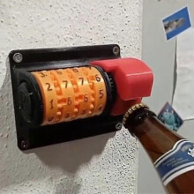 Beer Counter Bottle Opener, Mounted Opener, Beer Soda Cap Opener for Kit
