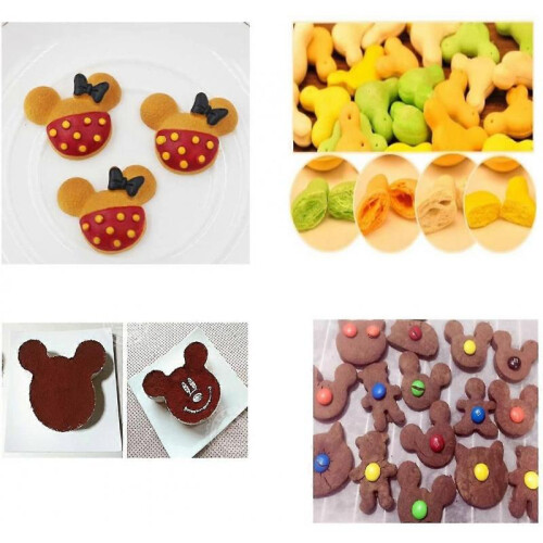 5pcs Cookie Cutter Sandwich Cutters Diy Fruit Cutters 2