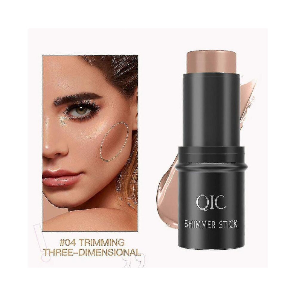 (4)Blendable Cream Blush,long Wearing Blush Stick For Cheeks,matte And Dewy Finish Blush Makeup,easy Application Multi Stick