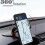 (As show, One size) Car Mobile Phone Holder Easy Clip Mount Stand Panel Multi-Functional Universal Dashboard GPS Navigation Bracket Holder 2