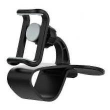 (As show, One size) Car Mobile Phone Holder Easy Clip Mount Stand Panel Multi-Functional Universal Dashboard GPS Navigation Bracket Holder