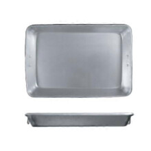 (As show, One size) ALBA0312 Bake Pan, 26-1/4' x 18-1/4' x 3-1/4', Sturdy, All-Purpose, with Side Handle, Aluminum