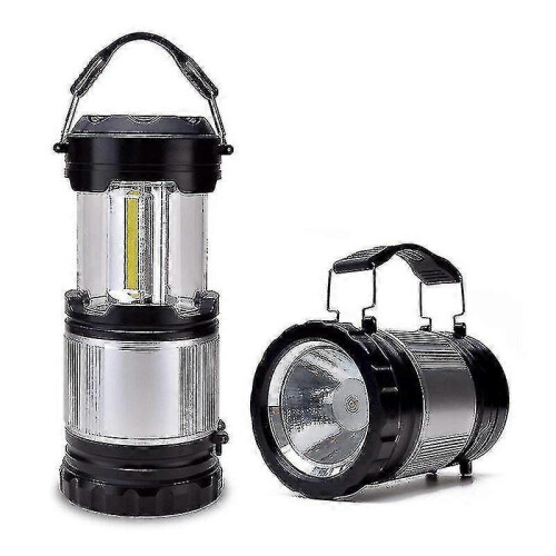 Solar Camping Lantern Camping Lamp(1 Pcs, Silver) 1