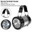 Solar Camping Lantern Camping Lamp(1 Pcs, Silver) 3