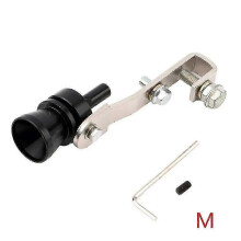 (As show, One size) Universal Sound Simulator Car Turbo Sound Whistle S/M/L/XL Vehicle Installation Device Exhaust Pipe Turbo Sound Whistle Car TurbMuffler~11819