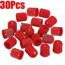 (As show, One size) Tyre Valve Dust Caps Valve Stem Covers Plastic Tire Caps With O Rubber Ring For Car, Motorbike, Trucks, Bicycle Airtight Seal