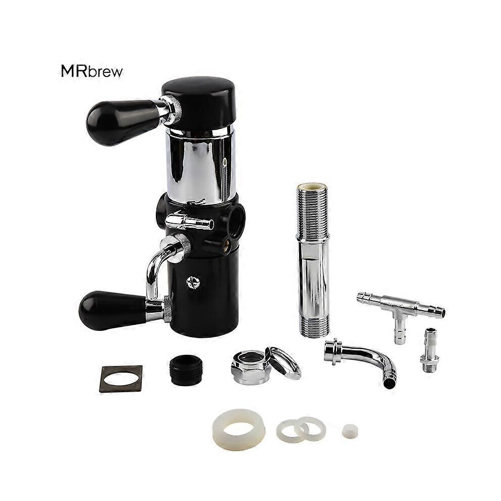 (As show, One size) Homebrew Beer Tap De-foaming/Beer Bottle Filler Tap Remove Foam Bar Brewing Dispensing Equipment Accessories Beer Foam Tools
