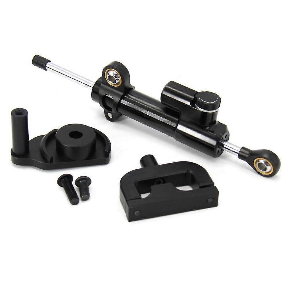( Damper Bracket, One Size) For Kaabo Mantis Electric Scooter Steering Stabilizer Damper Mounting Bracket Kit Black
