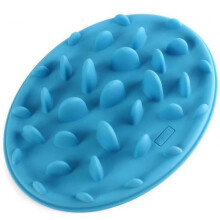(L 30.5x22.5x4cm, blue) Pet Feeding Slow Eating Bowl, Anti-choke And Anti-slip Dog Food Bowl