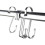12 Pack Multi-function Hanging S-hooks Stainless Steel S-shaped Hooks S-hook for Bathroom Bedroom Office Kitchen 4
