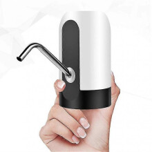 Water Bottle Pump, 5 Gallon Usb Charging Automatic Drinking Water Pump, Universal 2-5 Gallon Pitchers Portable Electric Water Bottle Dispenser for Off