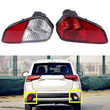 8337a137 Car Right Rear Bumper Fog Light Parking Warning Reflector Taillights for Mitsubishi Outlander 2015-2020