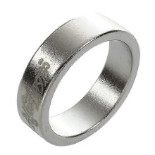 (As show, One size) Pro Magic Strong Magnetic Ring Magnet Coin Finger Magician Trick Props Show 18mm